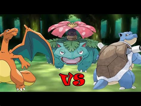 charizard vs blastoise vs venusaur|charizard vs blastoise rap battle.